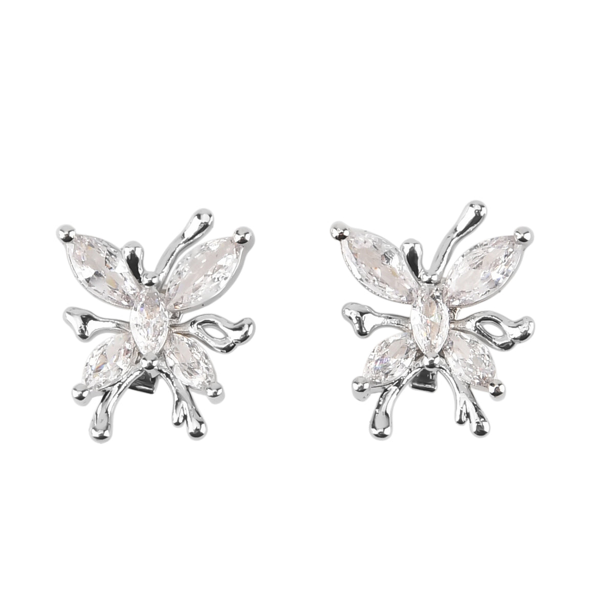 Wireless Ear Clip Butterfly Earrings Bluetooth Earbuds - Premium Bluetooth V6.0, 230mAh Charging Case 3-4 Hours Music Time - Gold 8510542 6