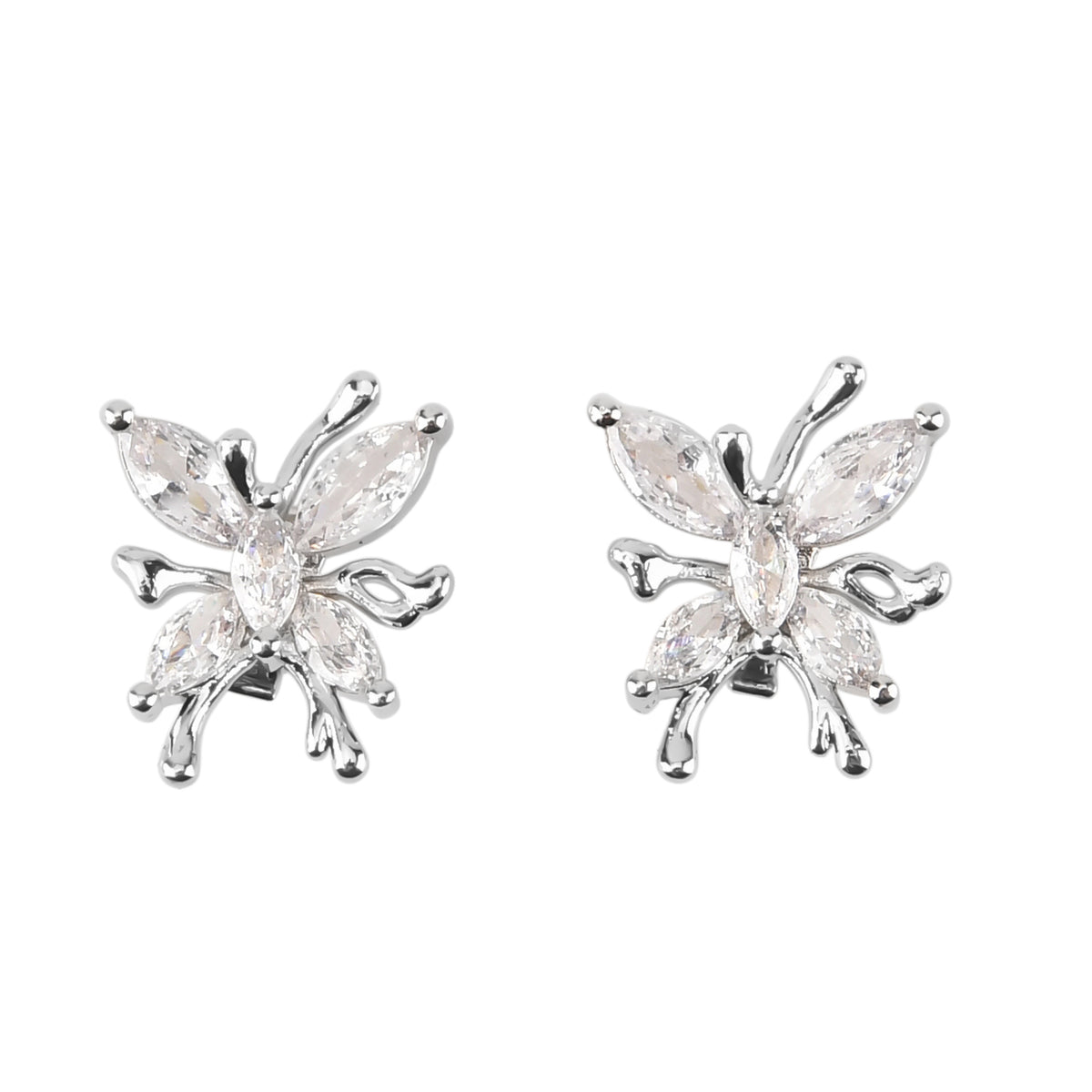 Wireless Ear Clip Butterfly Earrings Bluetooth Earbuds - Premium Bluetooth V6.0, 230mAh Charging Case 3-4 Hours Music Time - Shiny Black V32636638 6