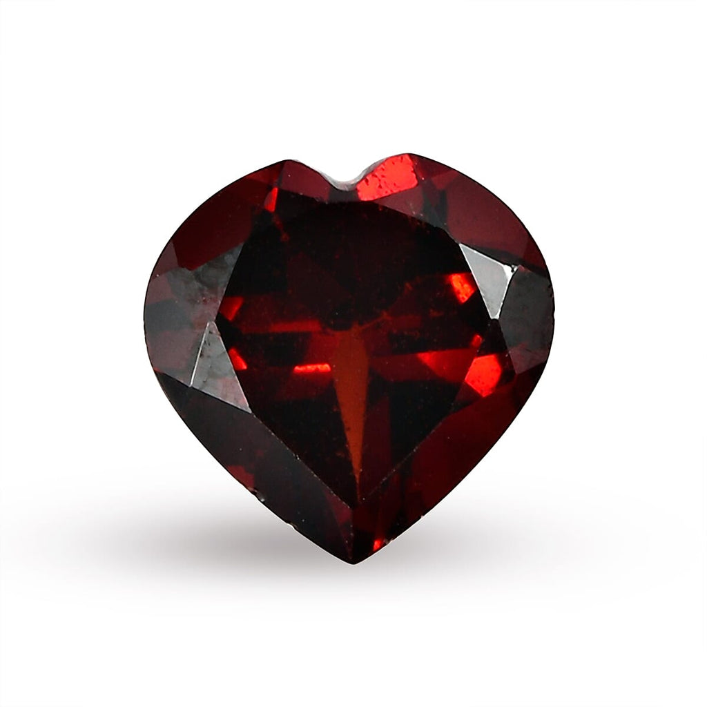 Mozambique Garnet Heart 8 mm Gemstone, 1.80 Ct_8511676
