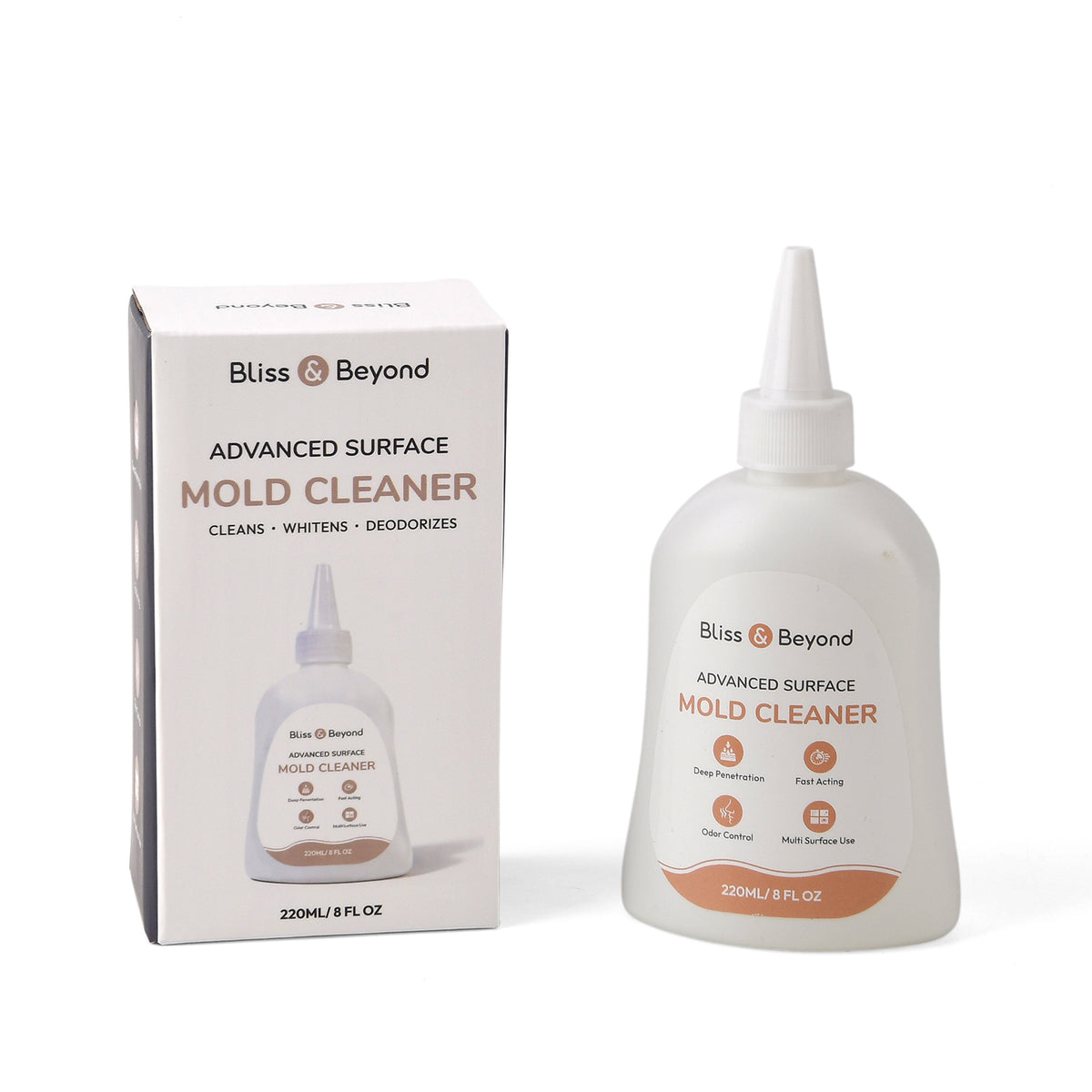 Bliss - Beyond Mould Remover Gel - Washing Machine Cleaner and Grout Stain Removal Gel for Washer Showers Bathroom and Floor Tile V32568144 4
