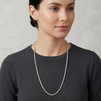 Royal Bali Collection - D'Joy Sterling Silver Necklace (Size - 18) with Lobster Clasp, Silver Wt. 10.00 Gms_8512137_1