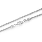 Royal Bali Collection - D'Joy Sterling Silver Necklace (Size - 18) with Lobster Clasp, Silver Wt. 10.00 Gms_8512137_3