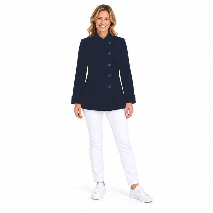 Emreco Short Formal Single Breasted Coat (Size 20) - Midnight 8512560 1