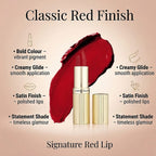 Joan Collins Timeless Beauty Compact Duo Lipstick & Powder - Helena (Red)