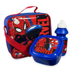 Spiderman 3 Piece Lunch Set - Blue and Red_8512652