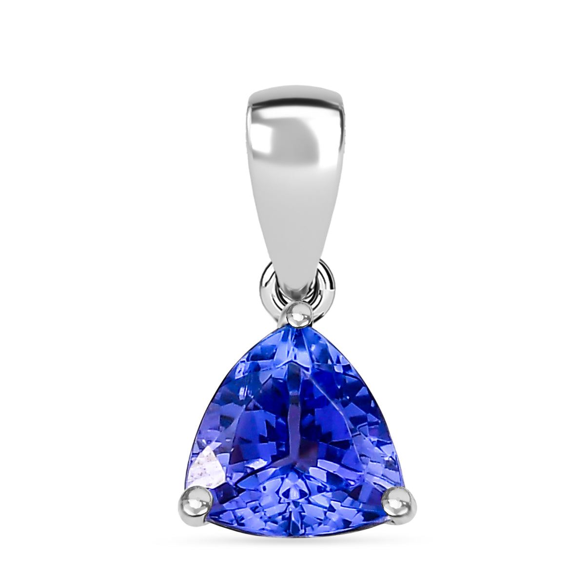 Rhapsody 950 Platinum AAAA Tanzanite Trilliant Solitaire Pendant 1.05 Ct V32534856 0