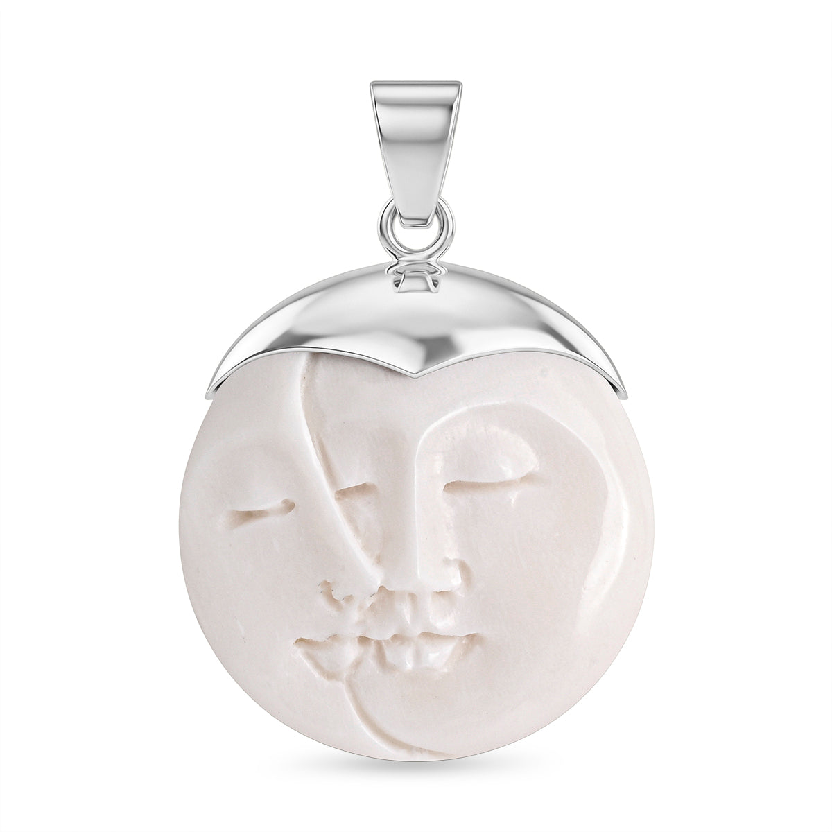 Royal Bali Collection - Ox Bone Sterling Silver Pendant 20.00 Ct. 8513250 0