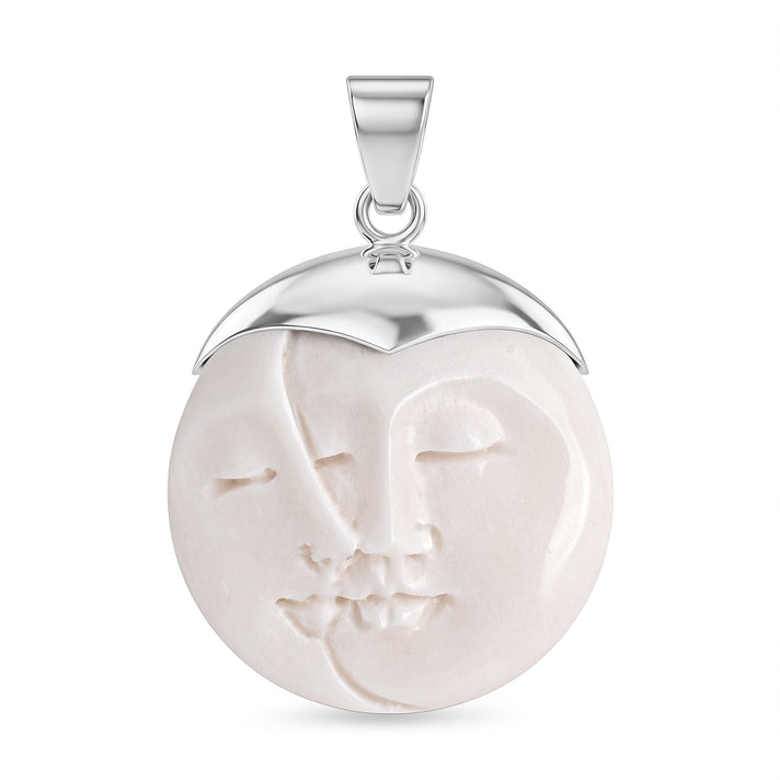 Royal Bali Collection - Ox Bone Sterling Silver Pendant 20.00 Ct. 8513250 1