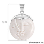 Royal Bali Collection - Ox Bone Sterling Silver Pendant 20.00 Ct._8513250_5