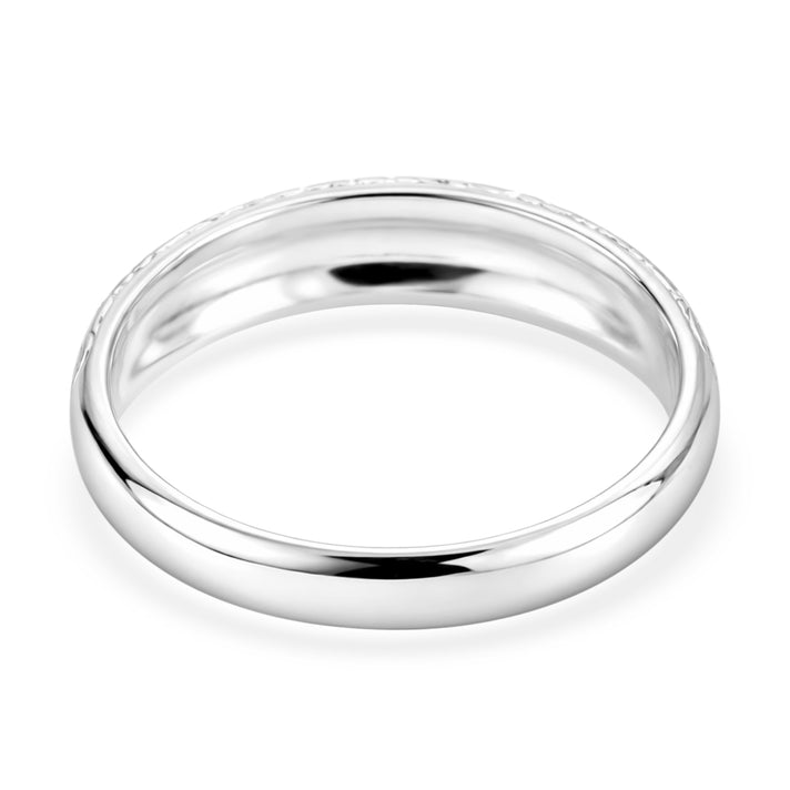 Floral Engraved Band Ring in Sterling Silver 8514138 2