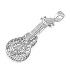 Royal Bali Collection - Sterling Silver Guitar Design Pendant_8514544_3