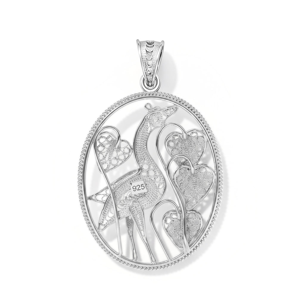 Royal Bali Collection - Sterling Silver Peacock Pendant_8514547_4