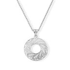 Sterling Silver Circular Pendant_8514548
