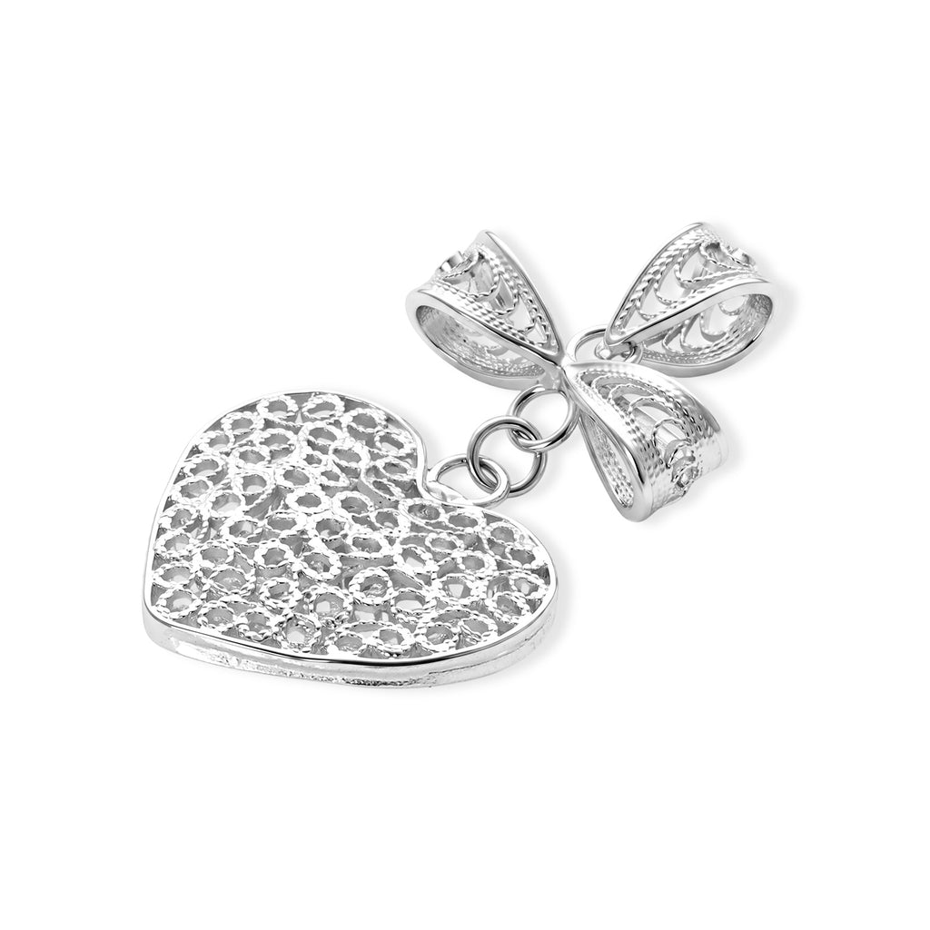 Royal Bali Collection - Sterling Silver Heart Pendant_8514550_3
