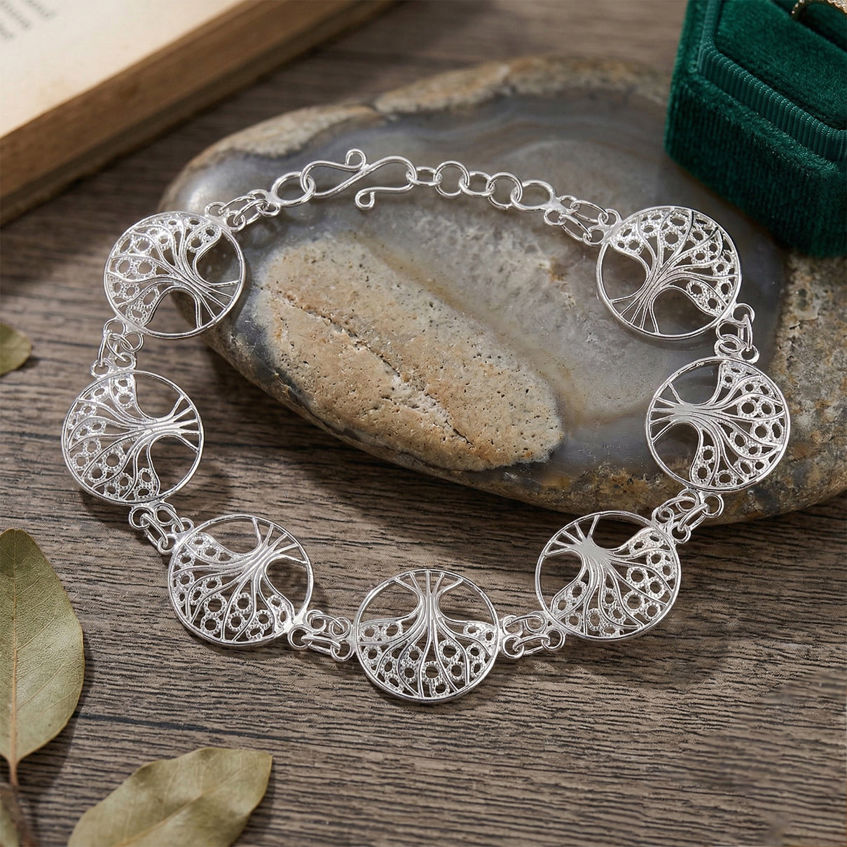 Royal Bali Collection - Sterling Silver Bracelet (Size - 8) with Clasp 8514650 2
