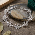 Royal Bali Collection - Sterling Silver Bracelet (Size - 8) with Clasp_8514650_1