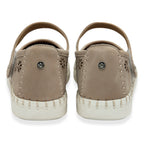 Lotus Aurelia Laser Cut Floral Mary Jane Ballerina Shoes (Size 7) - Natural_8515550_3