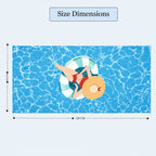 Livmore Printed Beach/Swimming Towel (90x180 cm) - Pool_8516120_3