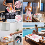 Livmore Beach/Swimming Towel  (90x180 cm) - Summer_8516122_1