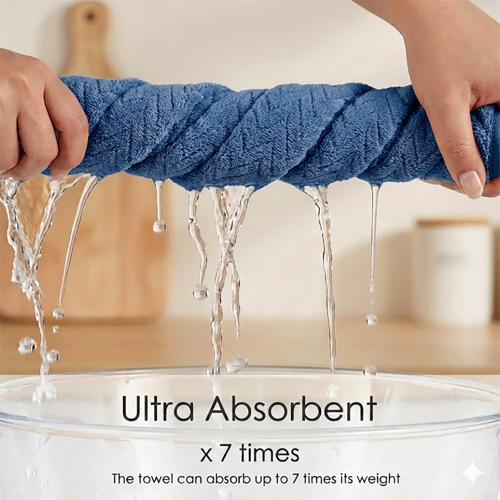 Livmore Woven Microfibre Towel (70 x140 cm) - Navy_8516200_3