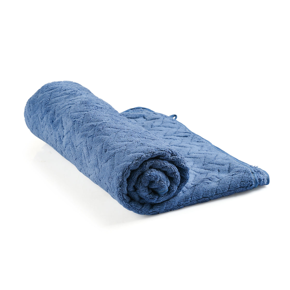 Livmore Woven Microfibre Towel (70 x140 cm) - Navy V32513818 5