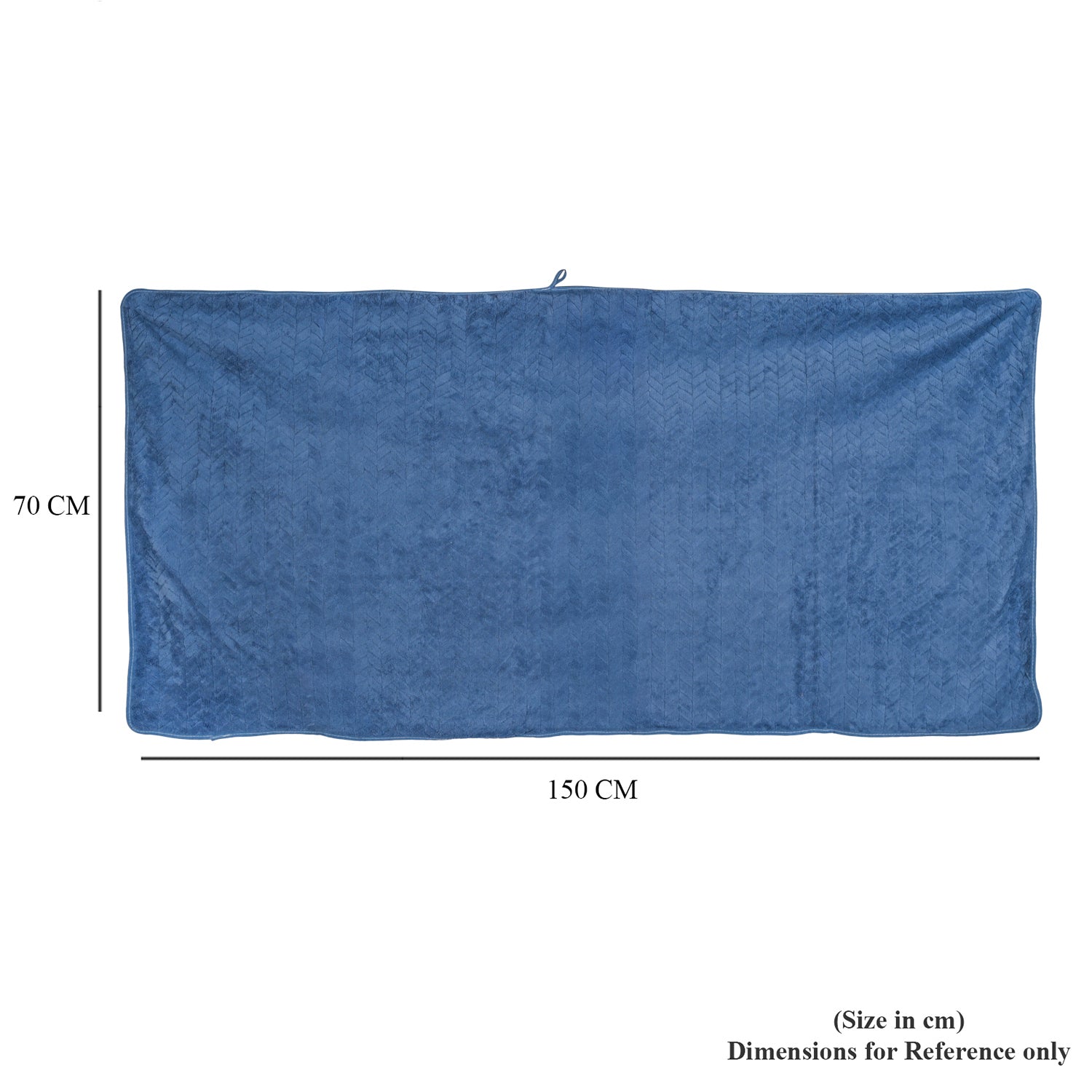 Livmore Woven Microfibre Towel (70 x140 cm) - Navy V32513818 6