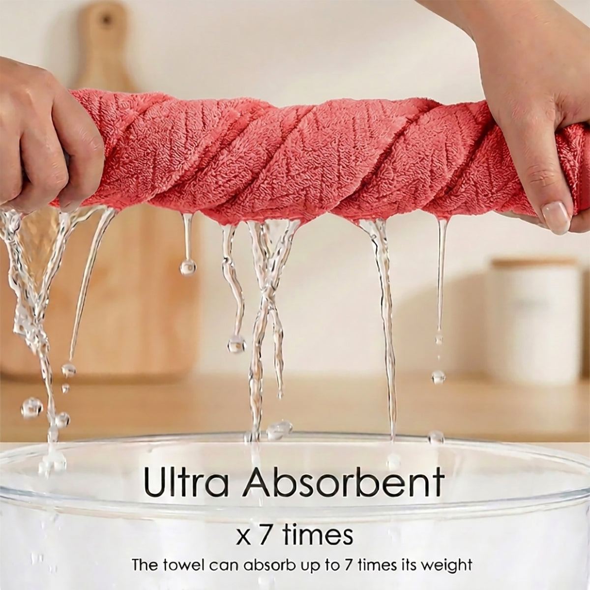 Livmore Woven Microfibre Towel (70 x140 cm) - Pink V32515864 4