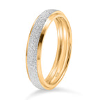 Band Ring in 18K Vermeil Yellow Gold Plated & Platinum Overlay Sterling Silver_8516539_3