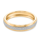 Band Ring in 18K Vermeil Yellow Gold Plated & Platinum Overlay Sterling Silver_8516539_4