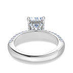 D'Joy Moissanite (VS/E-F) Forever Ring in Rhodium Overlay Sterling Silver 3.77 Ct._8516579_4