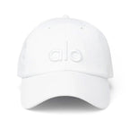 ALO 100% Cotton Adjustable Baseball Hat - Wild Rose Pink