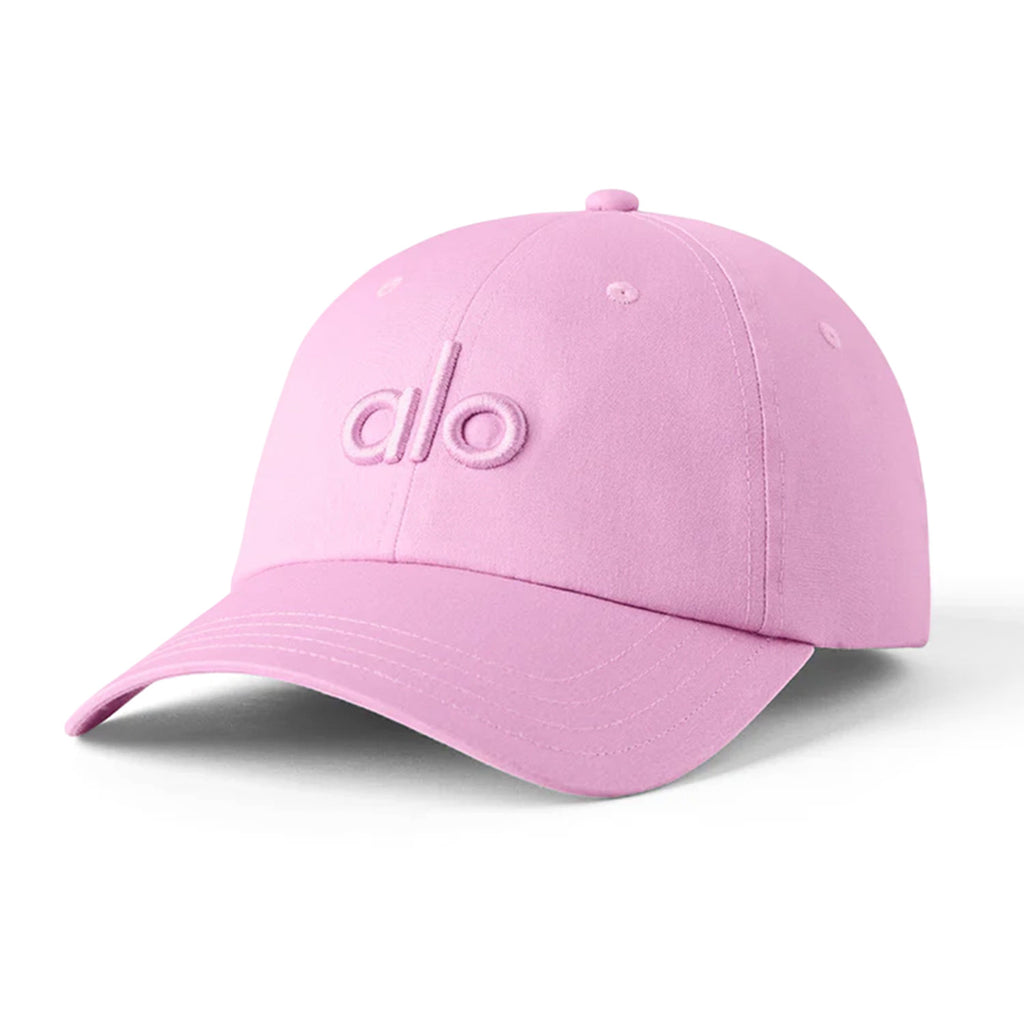 ALO 100% Cotton Adjustable Baseball Hat - Pink_8517221
