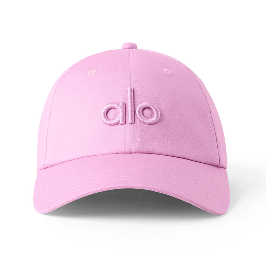 ALO 100% Cotton Adjustable Baseball Hat - Pink_8517221_4