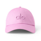 ALO 100% Cotton Adjustable Baseball Hat - Pink_8517221_4