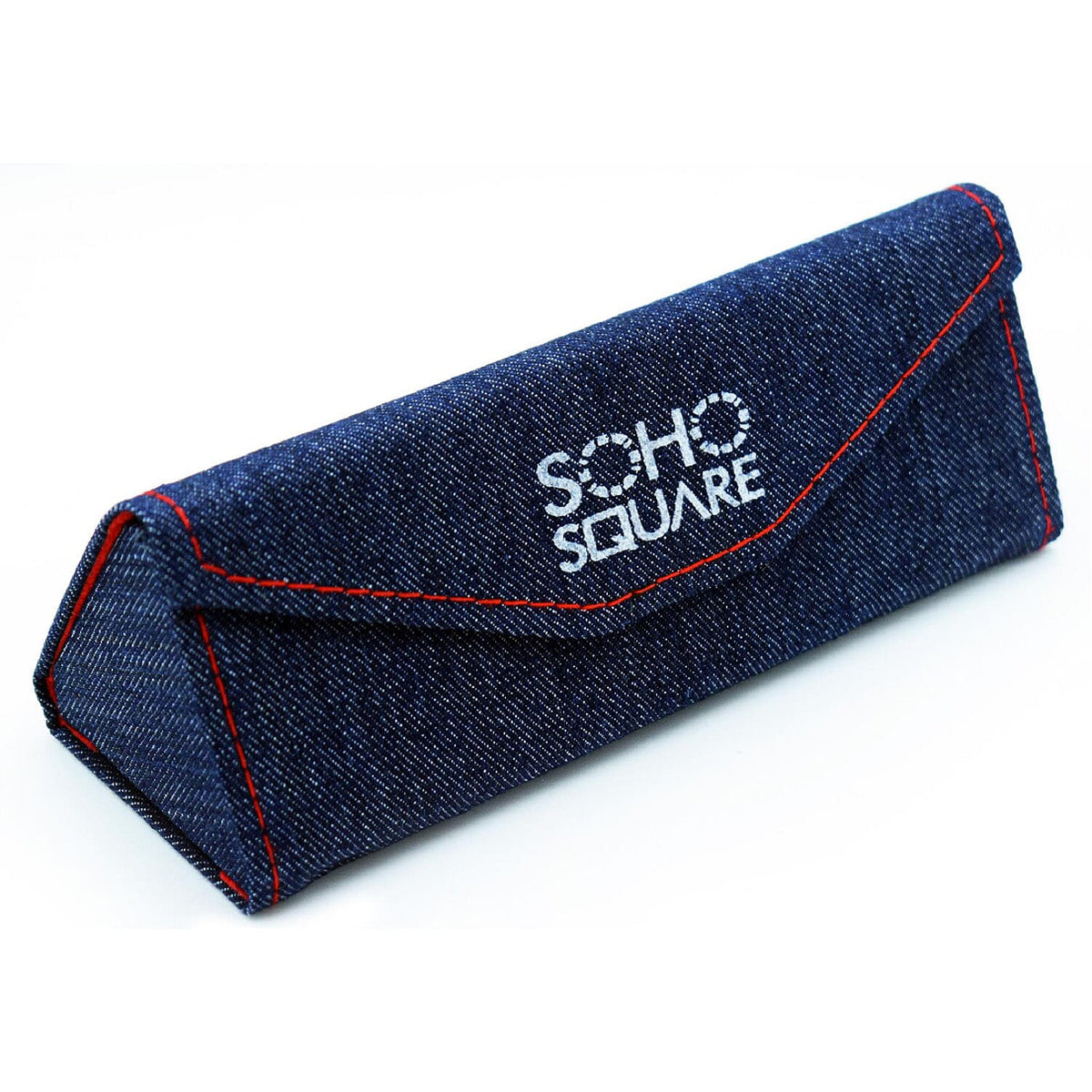 Soho Square Toronto-C2 Square Sunglasses - Brown Tortoiseshell &amp; Blue Gradient Acetate Frames with Grey Polarised Lenses V32526312 3