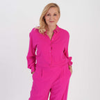 Marina Kaneva Button Down Shirt (Size 16) - Pink_8518422