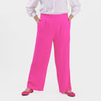 Marina Kaneva Wide Leg Trousers (Size 18) - Pink_8518439