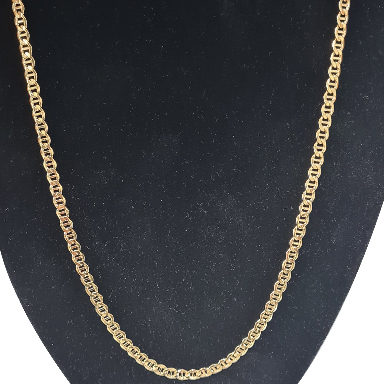 MAY DAY MEGA SALE - 9K Yellow Gold Mariner Necklace (Size - 20)  Gold wt 4.00 Gms_8519073