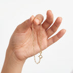 One Time Deal- 9K Yellow Gold Paperclip Bracelet (Size - 7.5)_8519080_4