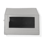 Patterned Storage Box (Size 38x38x26 cm) - Grey_8519108