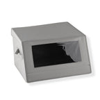 Patterned Storage Box (Size 38x38x26 cm) - Grey_8519108_3