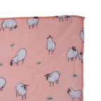 Cute Cartoon Sheep Print Scarf (Size 90 x 180 Cm) - Salmon Pink_8519199_5