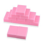 12-Piece Pink Magic Sponge Eraser Set - High-Density 30D Cleaning Pads for Kitchen, Bathroom & Walls (10x6x2cm) - Pink_8519532_1