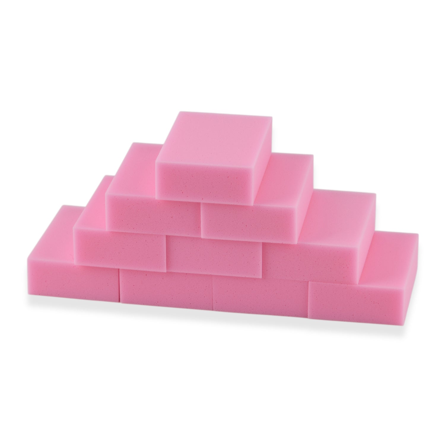 12-Piece Pink Magic Sponge Eraser Set - High-Density Melamine Foam 30D Cleaning Pads for Kitchen, Bathroom &amp; Walls (10x6x2cm) - Pink V32512359 3