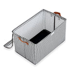 Patterned Storage Box (Size 50x32x30 cm) - Black_8519572_4