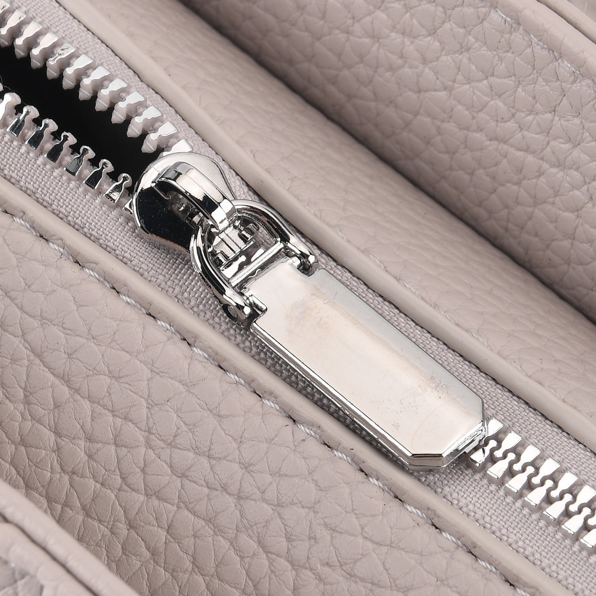 Designer Inspired - Dual-Handle Convertible Crossbody &amp; Shoulder Handbag - Grey V32528098 7
