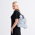 Designer Inspired Womens Multi-Pocket Crossbody Hobo Bag - Blue_8519685_2