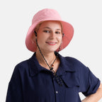 Lifestyle Foldable Sun Hat (58cm) - Peach Pink_8519829_1