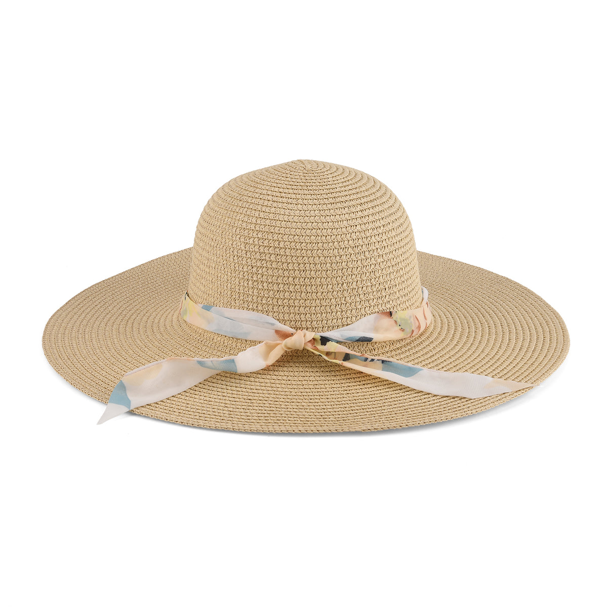 Paper Patterned Hat, Cap and Earmuff (Size 58x1 cm) - Beige 8519905 0