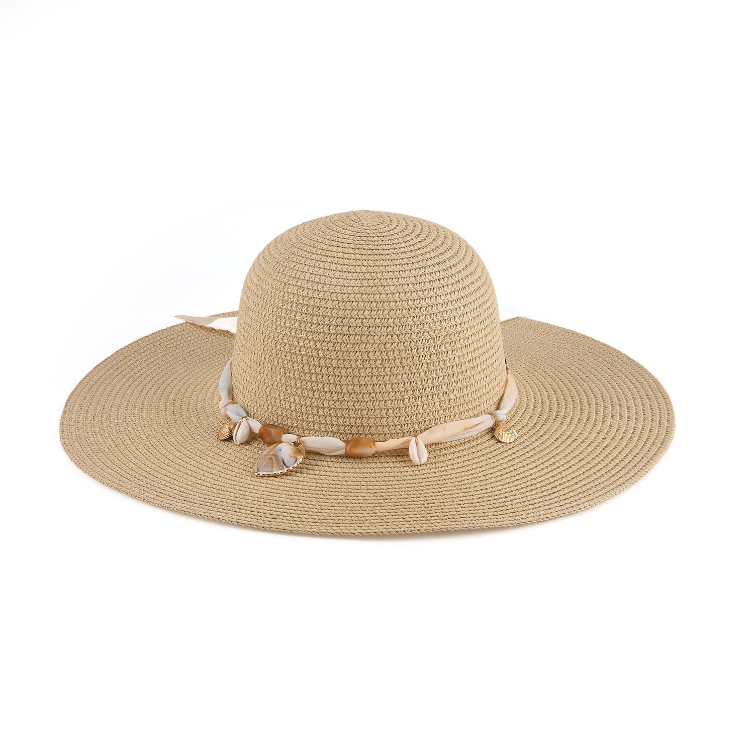 Paper Patterned Hat, Cap and Earmuff (Size 58x1 cm) - Beige 8519905 4